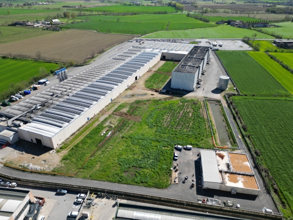 LAVORO IN CORSO - AMPLIAMENTO FABBRICATO INDUSTRIALE - ORZINUOVI