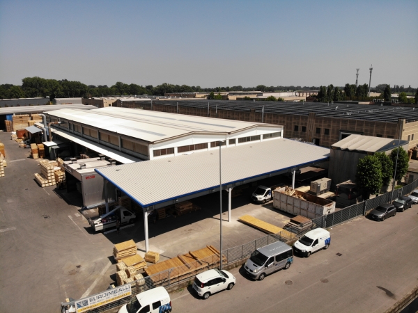 NUOVA TETTOIA IN ACCIAIO - ROMANENGO