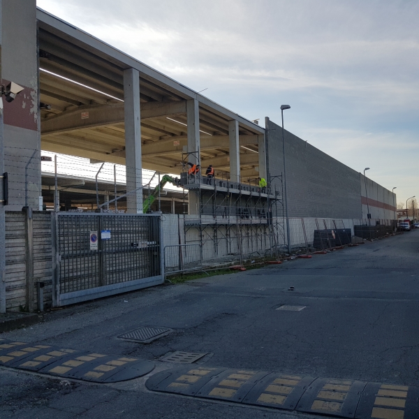 Demolizione e ricostruzione fabbricato industriale - Novate Milanese